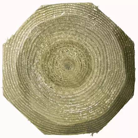 Stängselstolpe trä 100mm Octowood - Impregnerade stolpar - 1666261030 - 2