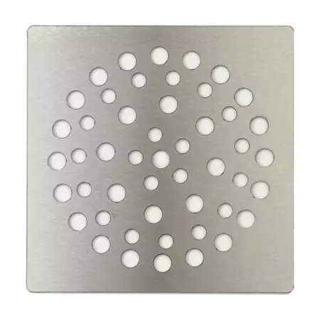 Golvrenslock RST fyrkantig 152x152mm - Golvbrunns lock - 6430042838110 - 2