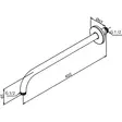 Damixa Duschrör Kromad 400mm - Krantillbehör - 5708516710950 - 2