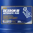 Mannol Dexron III Automatic Plus 20L - Släpvagns- och transmissionsoljor - DEX320 - 2