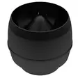 Meltex MX-Tuuletusputken hattu Musta - Läpiviennit - 6410457311620 - 12
