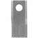 Terälappu, 3x40x93, Ø16mm, Oikea 25Kpl - Niittokoneen Osat - 56151300 - 1