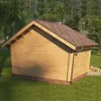 Hirsilato U10 Umpiseinä Pihavarasto 10m2 - Hirsiladot ja Pihaladot - 4100530 - 5