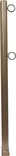 Repstolpe 950 mm länk Ø 36 mm svart - Räckeslinor och tillbehör - 6408586890840 - 3