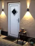 Rigel Seinävalaisin, Tummaharmaa - Väggarmaturer - 7392986777780 - 2
