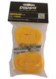 Surrningslina gul 200 cm 2 st./påse - Lastremmar och spännband - 6408586562020 - 4