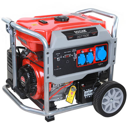 Ducar DG7750 5000W Aggregaatti - Aggregat - 6438014182810 - 1