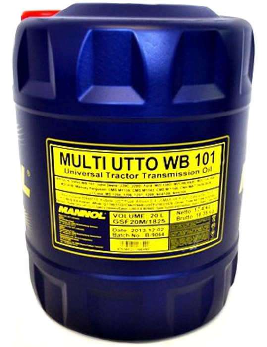 Mannol Multi Utto WB 101 API GL 4, 20L - Perä- ja Vaihteistoöljyt - MU20 - 1