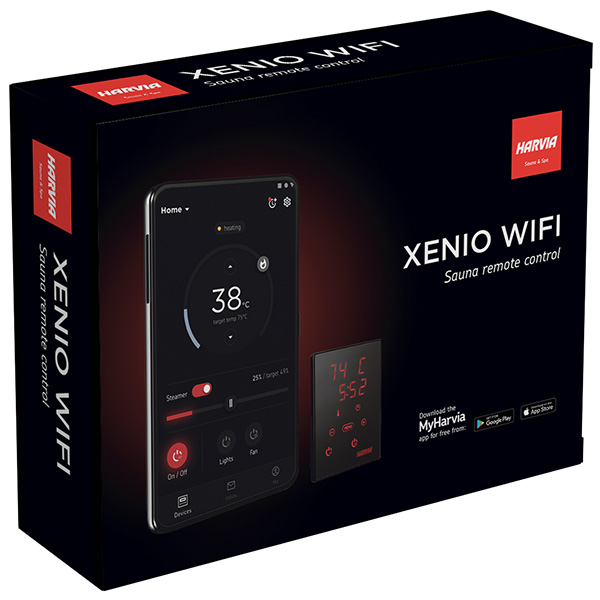 Ohjauskeskuspaketti Harvia Xenio Wifi - Sähkökiukaan Lisävarusteet - 6417659027830 - 1