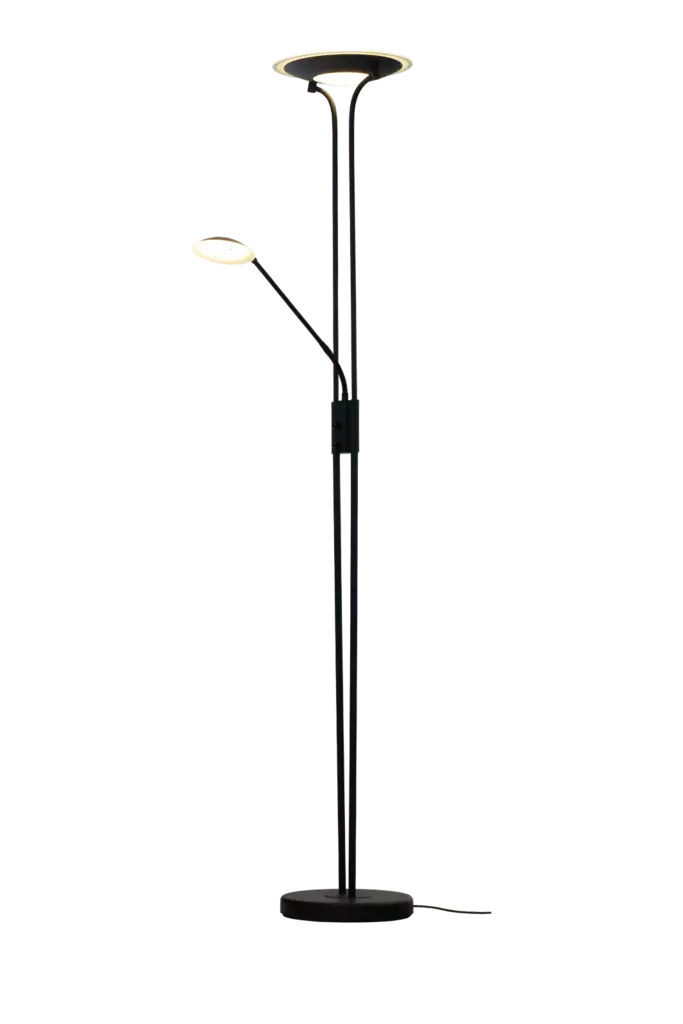 Granada Uplight, Musta - Lattiavalaisimet - 7041661284920 - 1