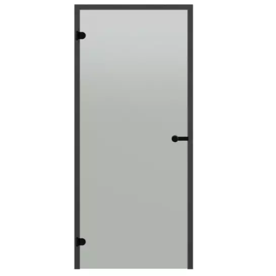 Harvia Sauna Dörr Black Line Satiini 9X19 - Bastudörrar - 6417659028790 - 1