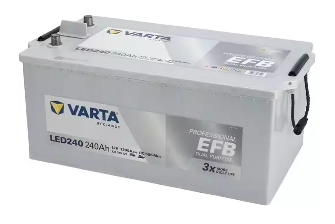 Batteri Varta 12V 240Ah 1200A - Bilbatterier och Fordonsbatterier - 4016987167090 - 1