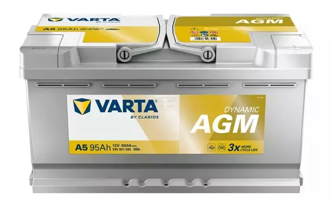 Batteri Varta 12V 95Ah 850A - Bilbatterier och Fordonsbatterier - 4016987167250 - 1