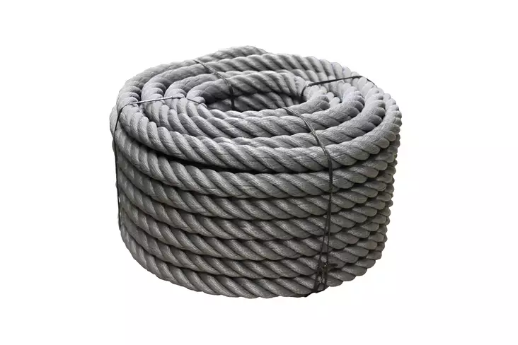 Keinohamppukieppi helmenharmaa 36mm x40m - Kaideköydet ja Tarvikkeet - 6408586890710 - 1