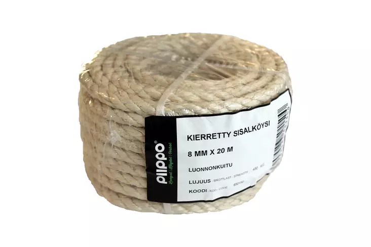 Kierretty Sisal, Minikieppi - Köydet - 6408586501500 - 1