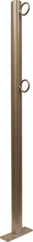Repstolpe 950 mm länk Ø 36 mm svart - Räckeslinor och tillbehör - 6408586890840 - 1