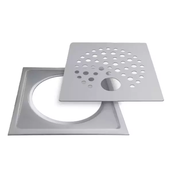 Golvrensningslock, RST-Ram, 197x197mm - Golvbrunns lock - 6430042836420 - 1