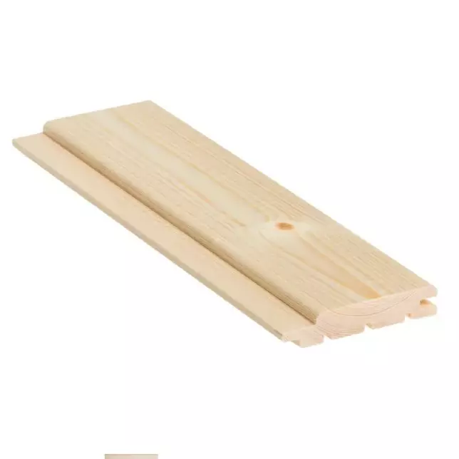 BastuPanel STP 15x95x1800 8st/förp - Bastupanel och -lavar - 6418227001740 - 1