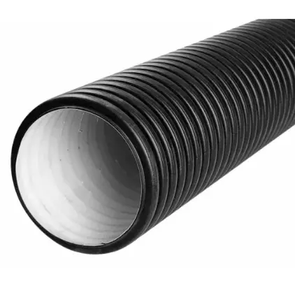 Dubbel dräneringsrör 200/172 mm x 6 m SN8 - Dräneringsrör - 6430010813040 - 1