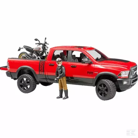Bruder RAM 2500 och Ducati Leksaker - Leksaksbilar och Tillbehör - 4001702025021 - 2