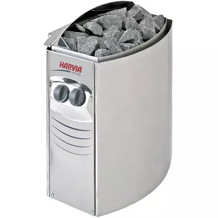 Harvia Vega BC45 Sähkökiuas 4,5kW Steel - Sähkökiukaat - 6410082608041 - 1