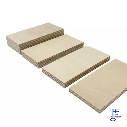 Asennuspala Vaneri 12X50X100, ~370 Kpl - Verktyg för golvläggning - 6430015480971 - 3
