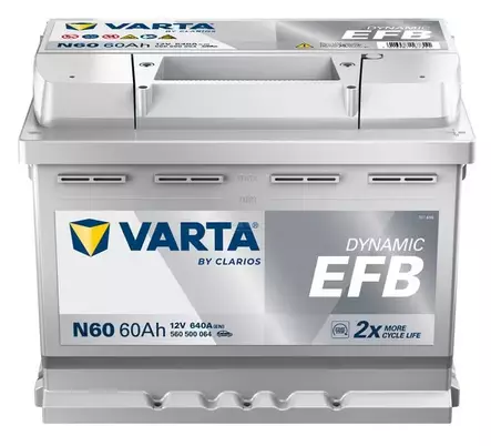Batteri Varta 12V 60Ah 640A - Bilbatterier och Fordonsbatterier - 4016987167311 - 1