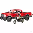 Bruder RAM 2500 och Ducati Leksaker - Leksaksbilar och Tillbehör - 4001702025021 - 4