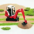 Schaeff HR16 Mini Grävmaskin, Leksak - Övriga Leksaksarbetsmaskiner och Tillbehör - 4001702024321 - 2