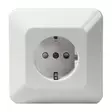 Pistorasia Jussi Uppo 1-OS+Kehys - Kopplingsdosor och lock - 6418677310041 - 1