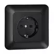 Pistorasia Uppo Opal Musta - Kopplingsdosor och lock - 6438056309121 - 1