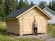 Timmerlada Rako L Gårdsförräd 16m2 - Timmerlador - 41005011 - 1