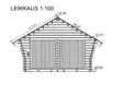 Timmerlada Rako L Gårdsförräd 16m2 - Timmerlador - 41005011 - 5