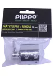 Ändplugg + ring Ø 36 mm förkromad - Räckeslinor och tillbehör - 6408586890581 - 4