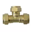 Puserrus T-Liitin 15mm EM Opal - T-koppling, mässing - 6413820150321 - 1