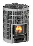 Puukiuas Harvia Cilindro 16 Steel - Puukiukaat - 6417659043311 - 1