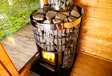 Puukiuas Harvia Cilindro 16 Steel - Puukiukaat - 6417659043311 - 2