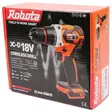Robota DC-D18V Akkuporakone 13mm - Sladdlösa borrmaskiner - 6438212108551 - 5