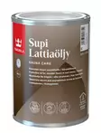 Tikkurila Supi Lattiaöljy Musta 0,9L - Suoja- ja Käsittelyaineet Puulle - 64080700576121 - 1