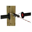 Grindankare X³ Svart 6 st. - Isolator för elstängsel - 446560061 - 2