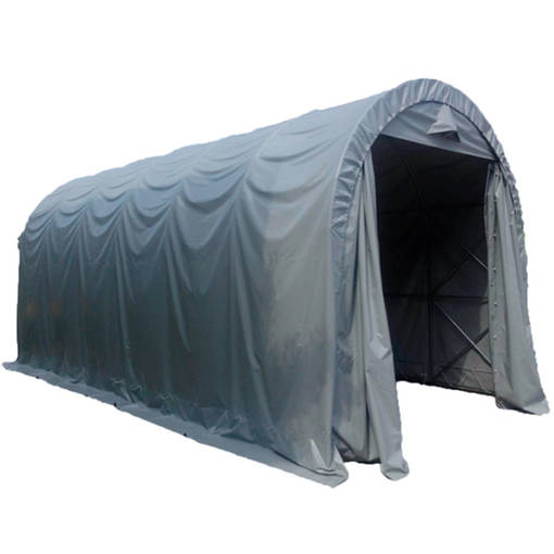 Kaaritalli 3x6m Prohall Harmaa PVC 500g - Pressutallit ja Katokset - 6438014166391 - 1