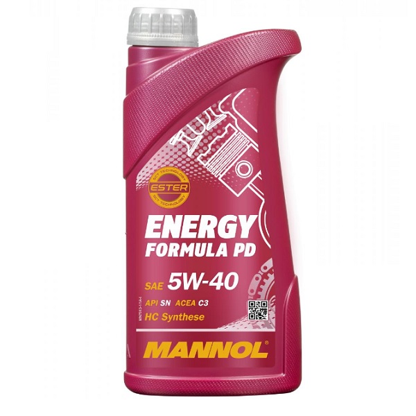 Mannol Energy Formula PD 5W-40, 1L - Moottoriöljyt - ENEFPD01 - 1