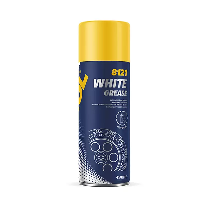 Mannol Yleisvoiteluaine White Grease - Bilkemikalier och CRC - 8121 - 1