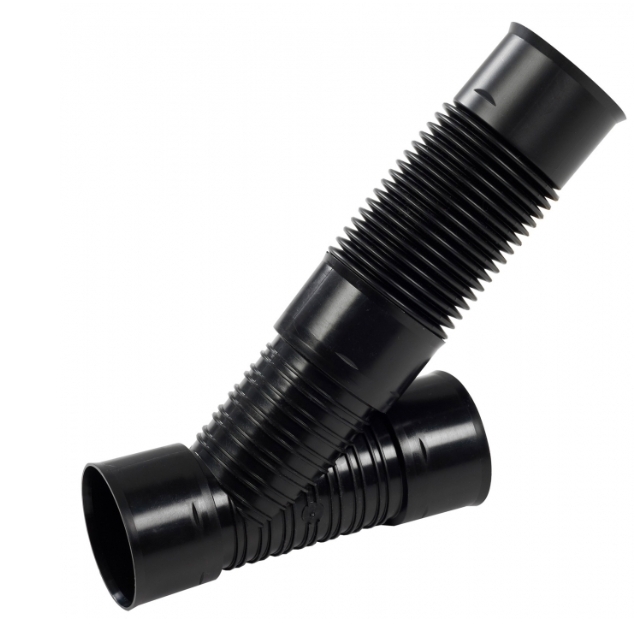 Meltex Böjbar Muffgrening 110mm SN8 - Dagvattenrör, delar - 6430010813101 - 12