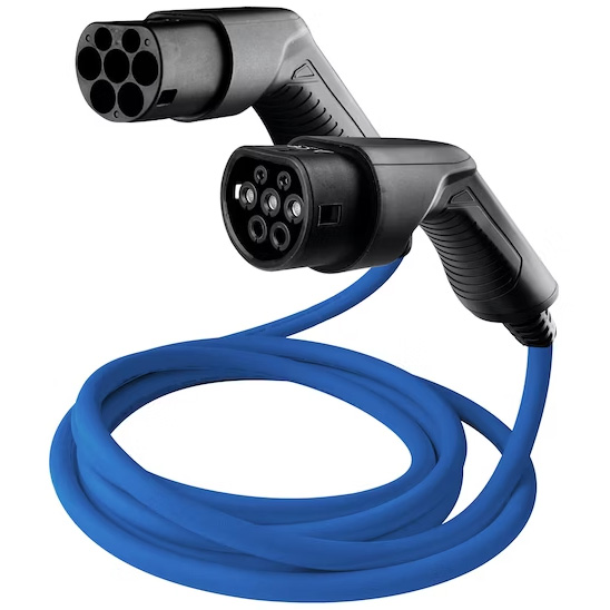 Laddkabel för Elbil T2-T2 16A 3,6kW - Laddboxar och Kablar för Elbilar - 6438056294731 - 1