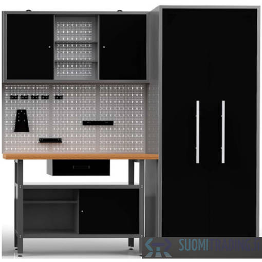 Työkalukaapisto Timco Pro+ 210x60x200cm - Varastohyllyt ja Työkaluseinät - 6438014332451 - 1