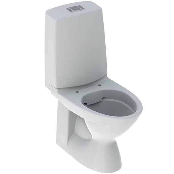 WC-Stol Ido Glow 60 Vit Dold - WC-stolar och -lock - 6416129387931 - 1