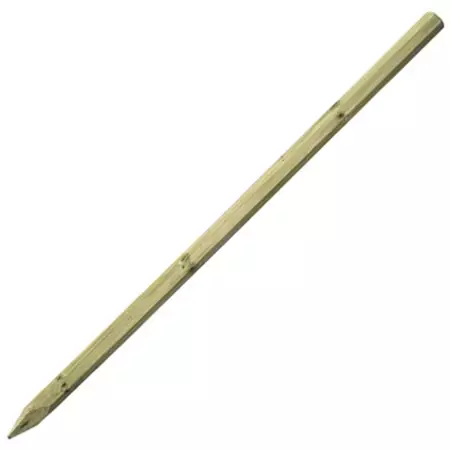 Stängselstolpe trä 140mm Octo Wood - Stängselstolpar och pelare - 1666261421 - 1