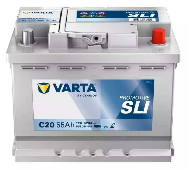 Batteri Varta 12V 55Ah 420A - Bilbatterier och Fordonsbatterier - 4016987166581 - 1