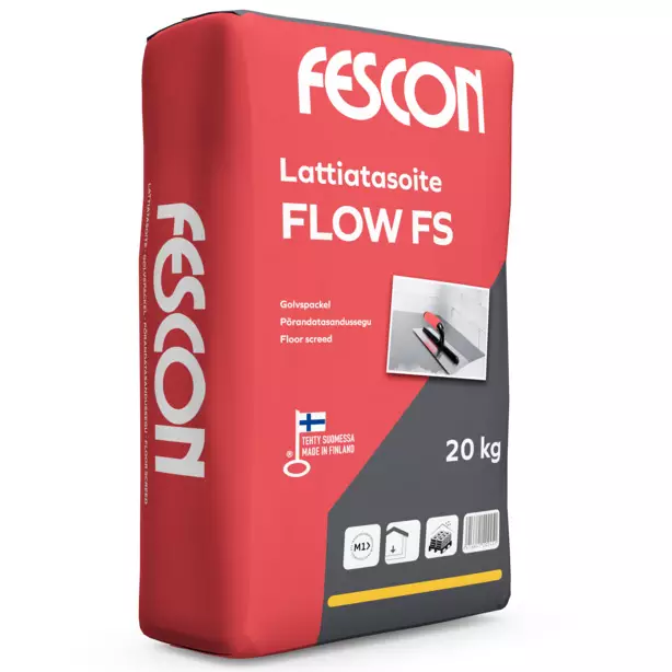 Golvspackel Fescon Flow FS 20kg - Golvbeläggning - 6416841202451 - 1